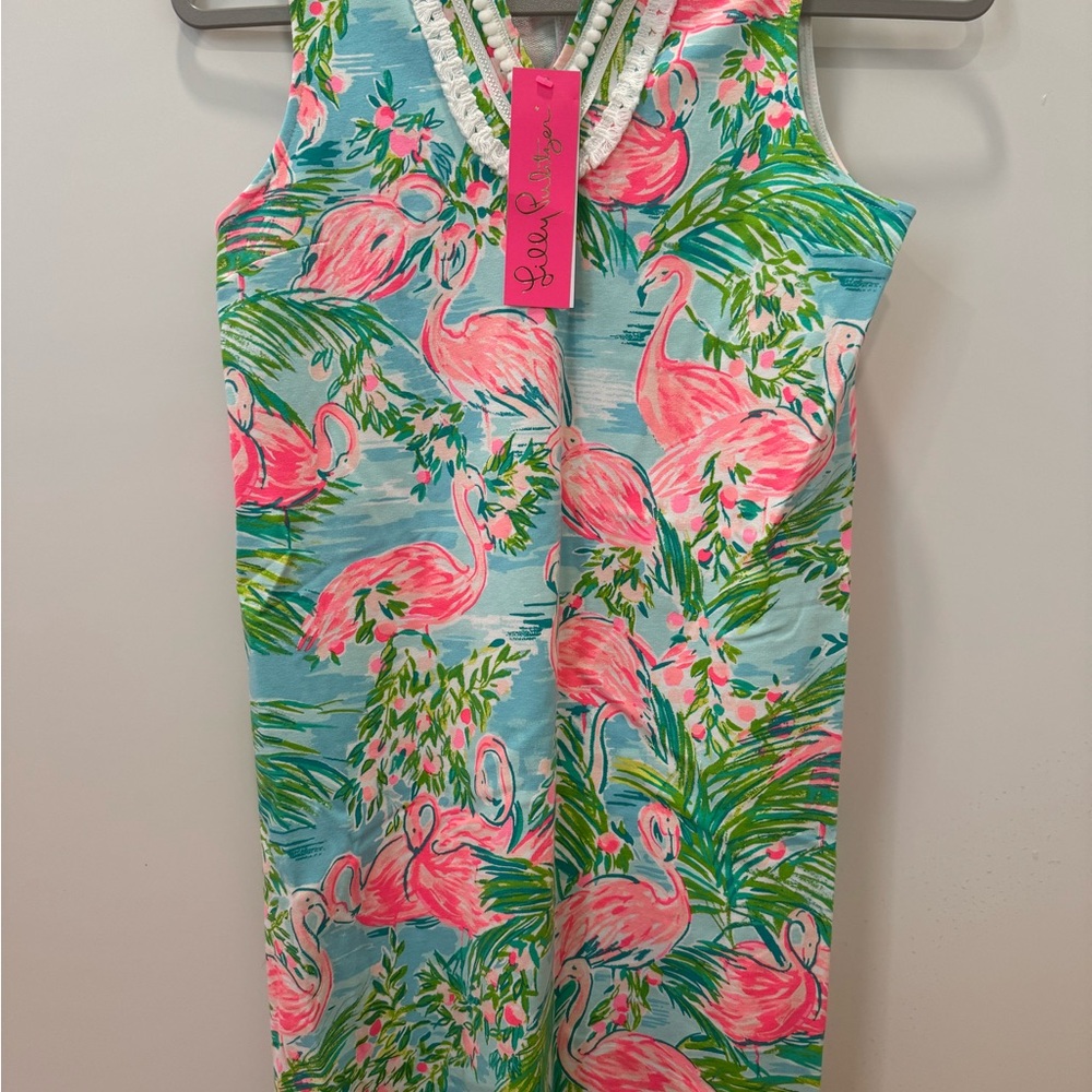 Lilly Pulitzer Tropical V-Neck Dress